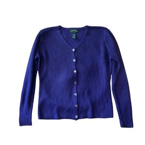 Vintage Lauren Ralph Lauren Knit Cardigan Sweater